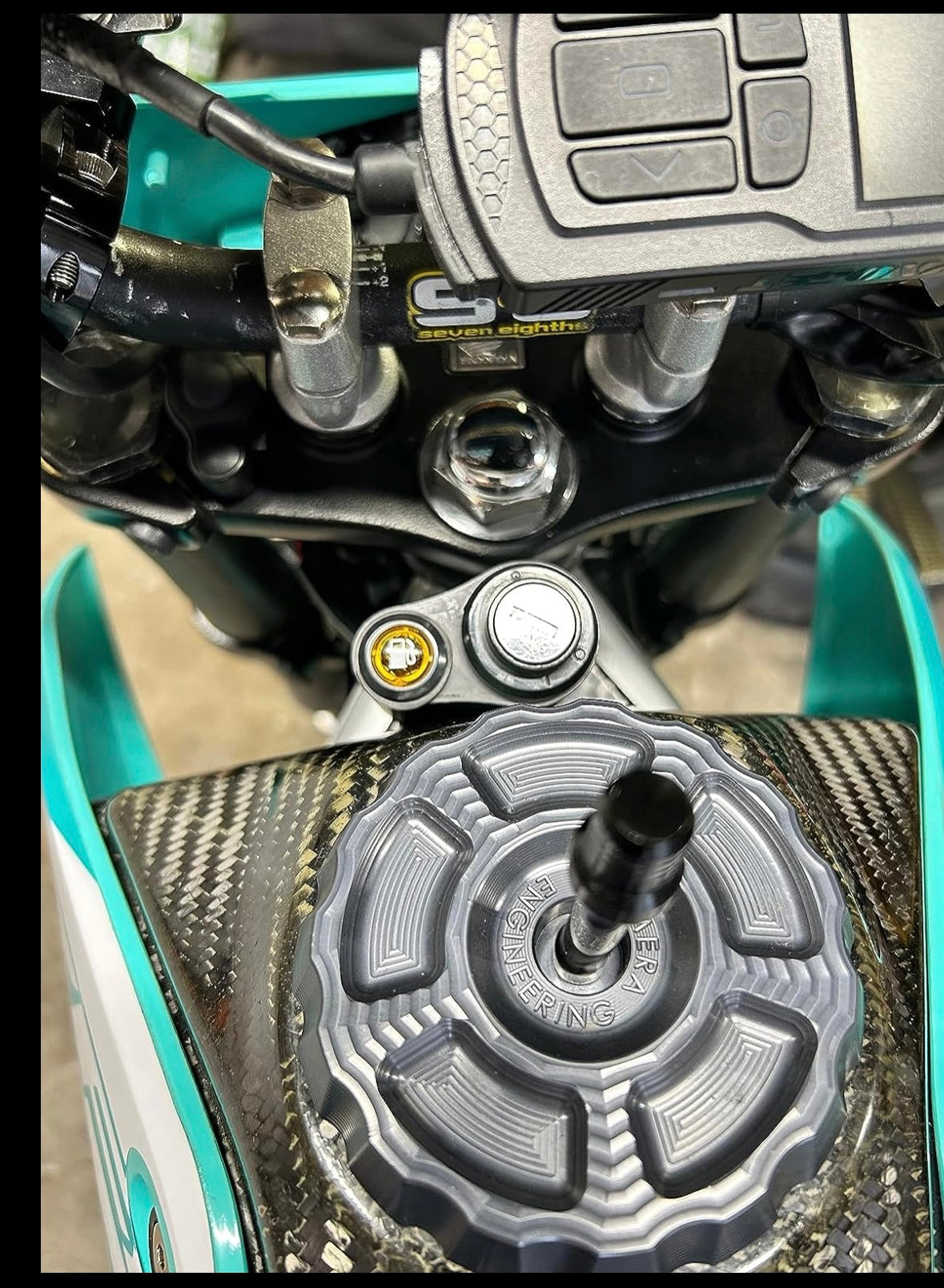 CRF 110/125F key relocation kit