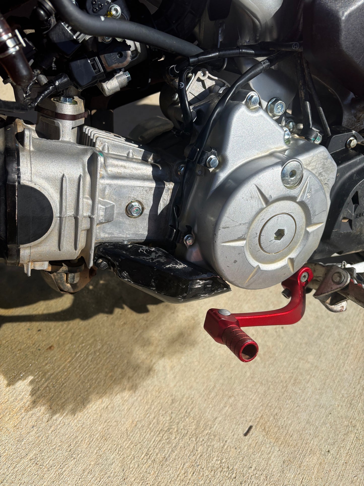 NEW! CRF 110 Carbon fiber temp sensor cover