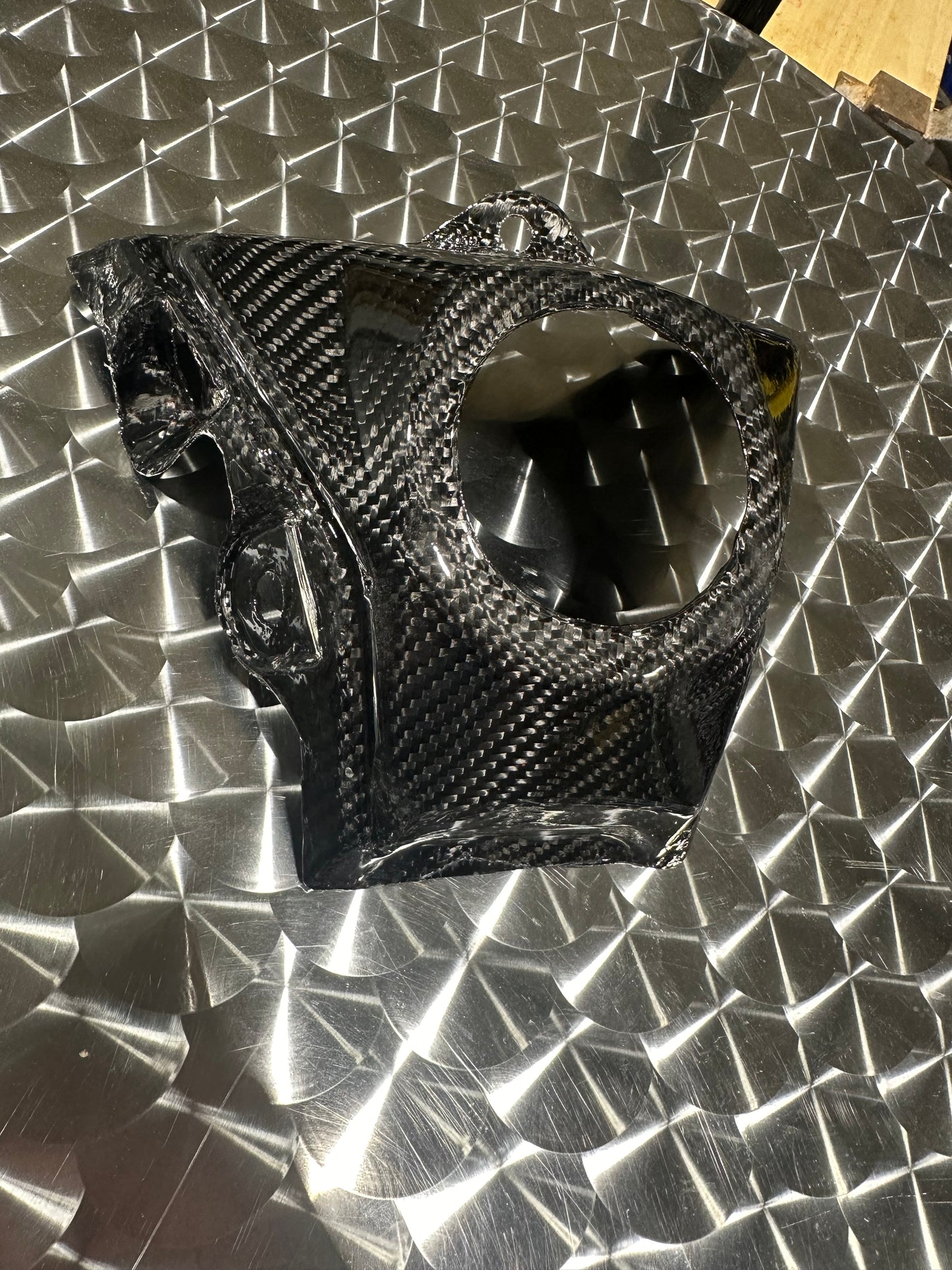 Carbon fiber tank cover