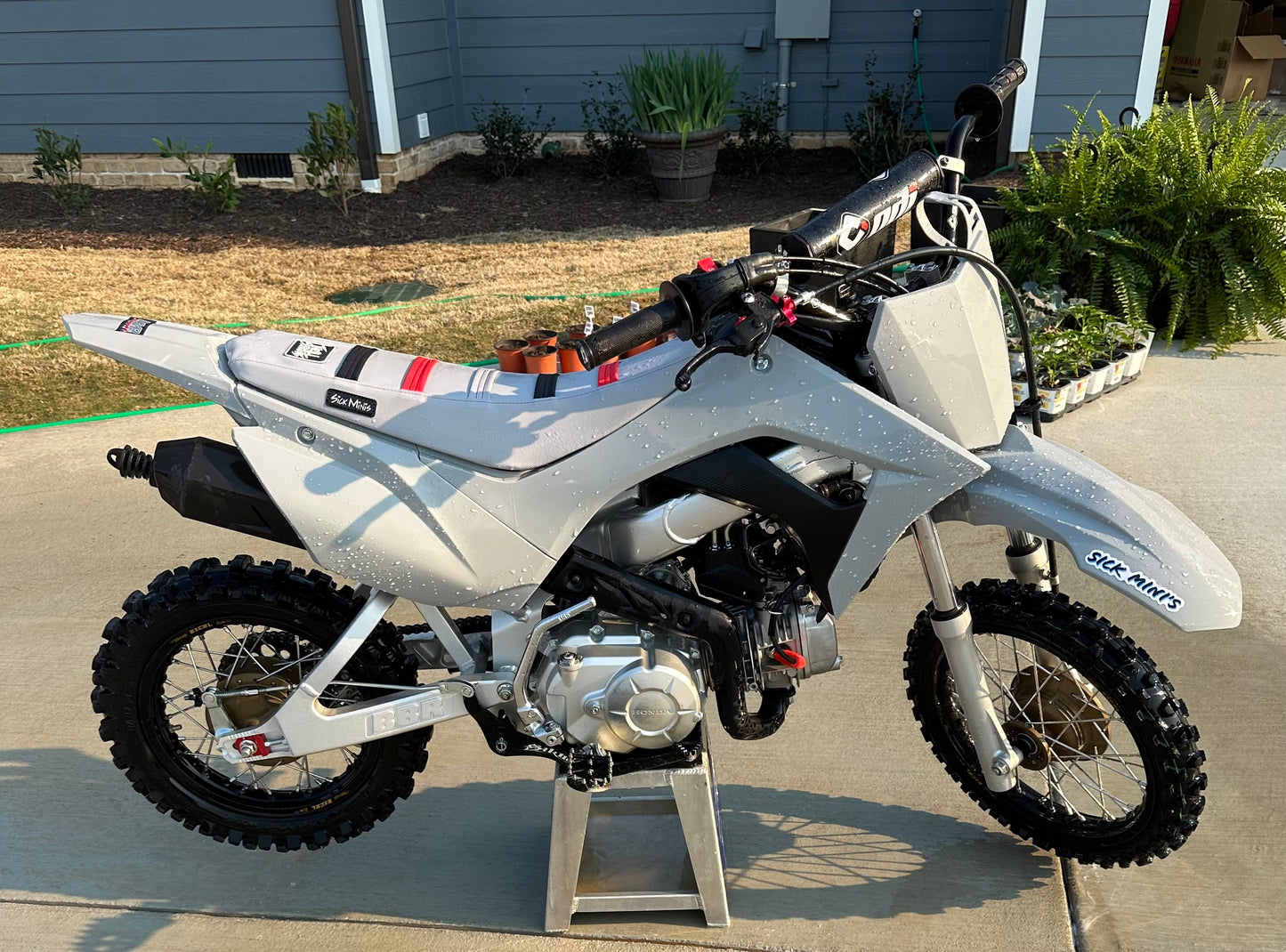 CRF 110 Fully built wheel set