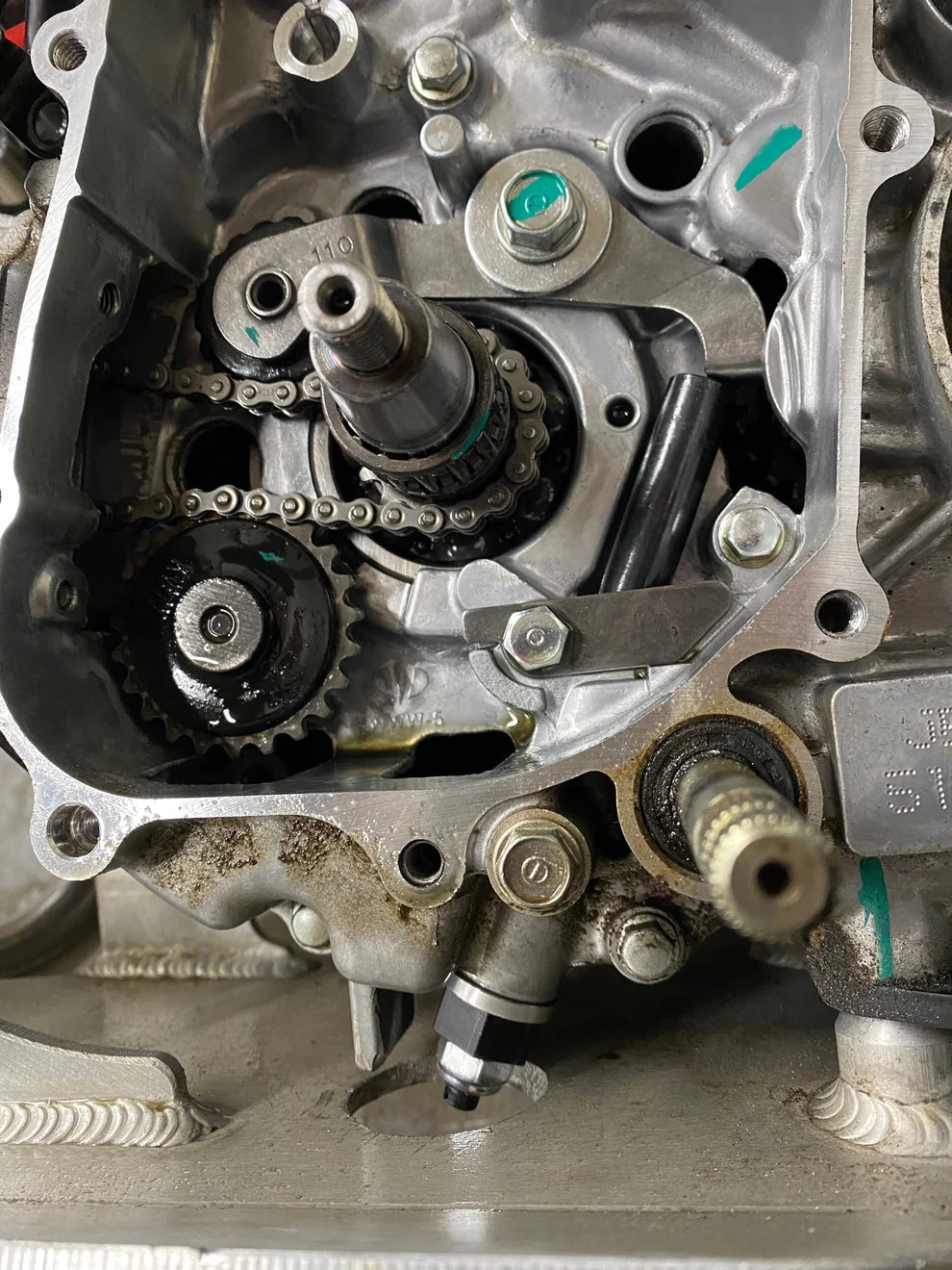 Honda manual cam chain tensioner Decha CRF 110