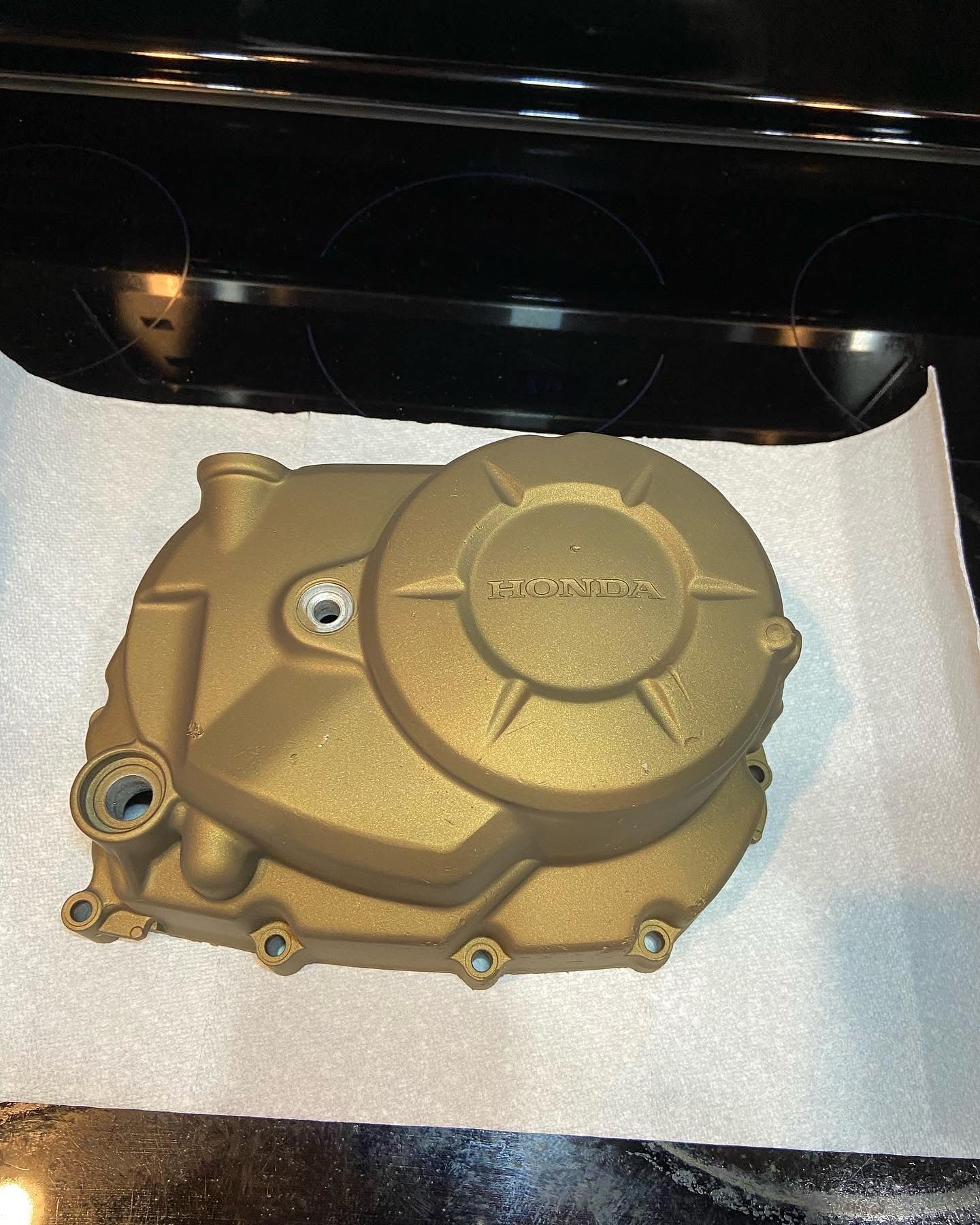 Cerakote Clutch cover and ignition cover
