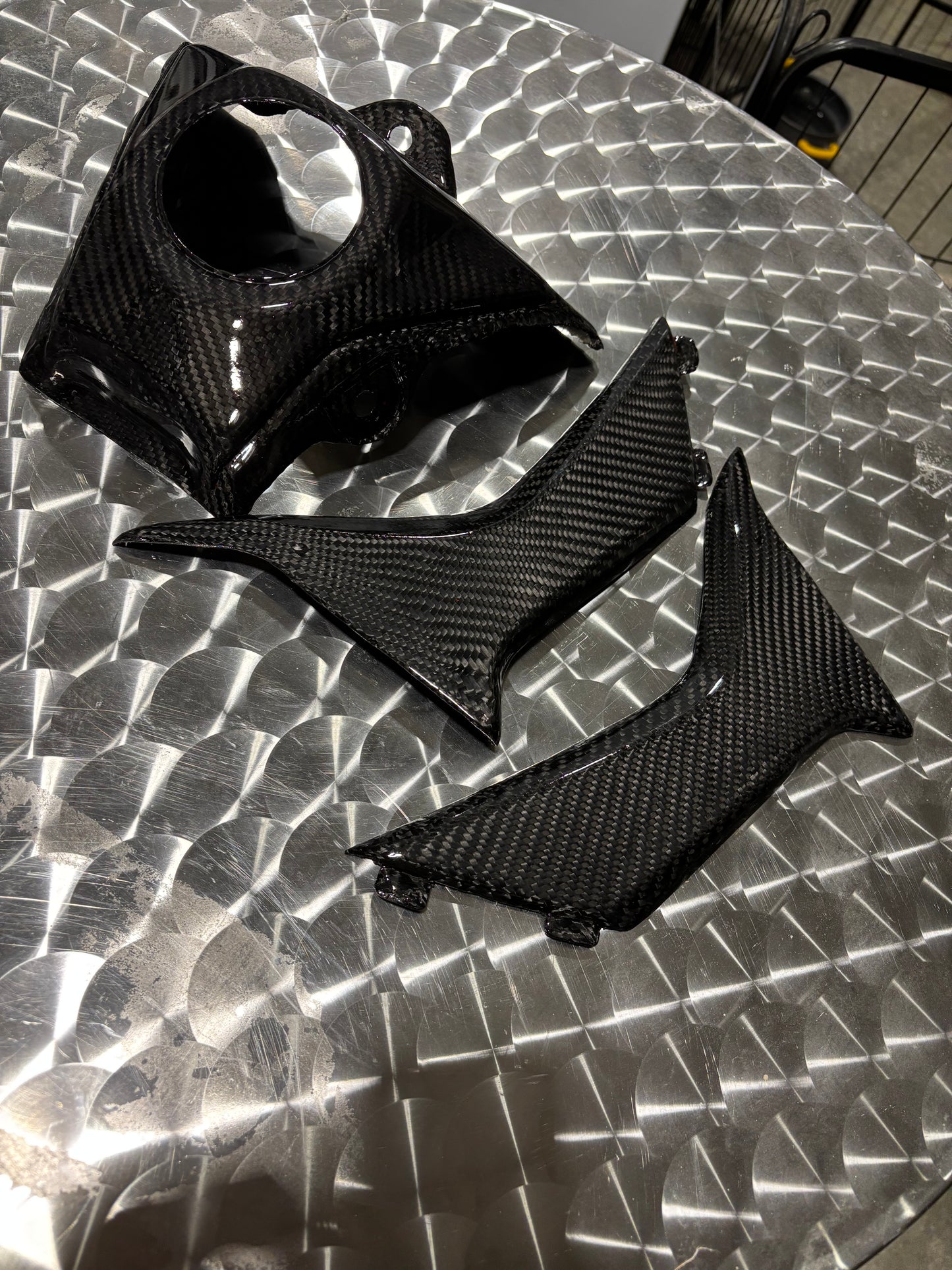 CRF 110/125F Carbon fiber shroud and tank cover set