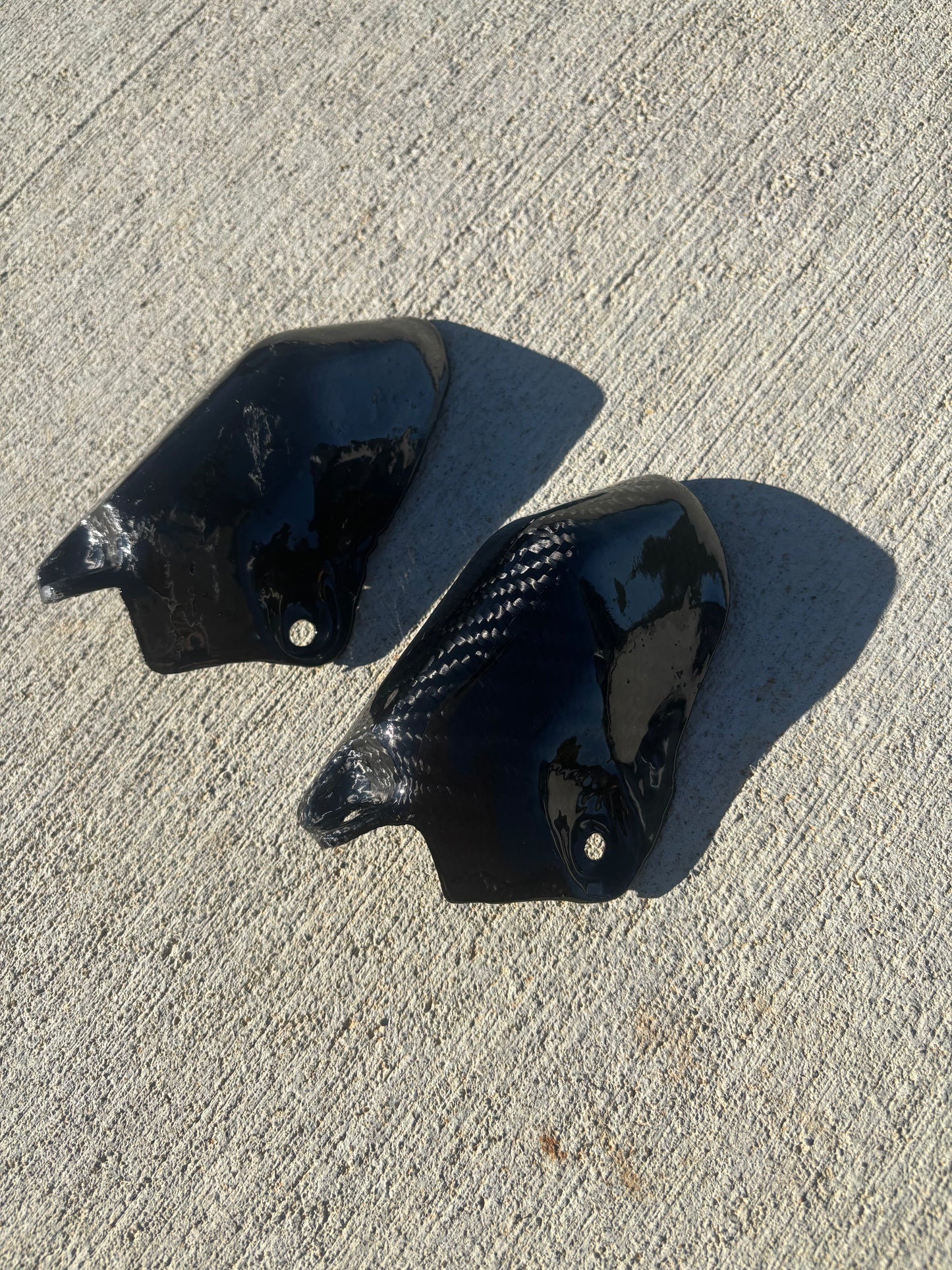 NEW! CRF 110 Carbon fiber temp sensor cover