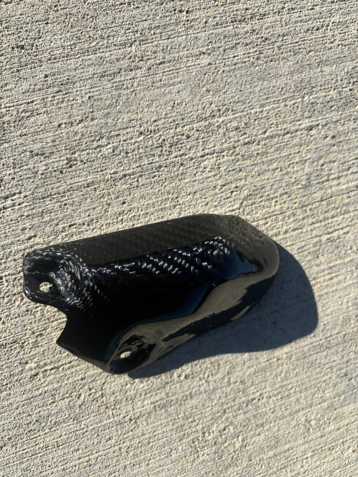 NEW! CRF 110 Carbon fiber temp sensor cover
