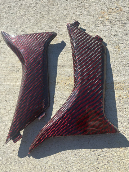 NEW! Red carbon fiber shrouds