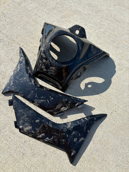 Carbon fiber tank cover