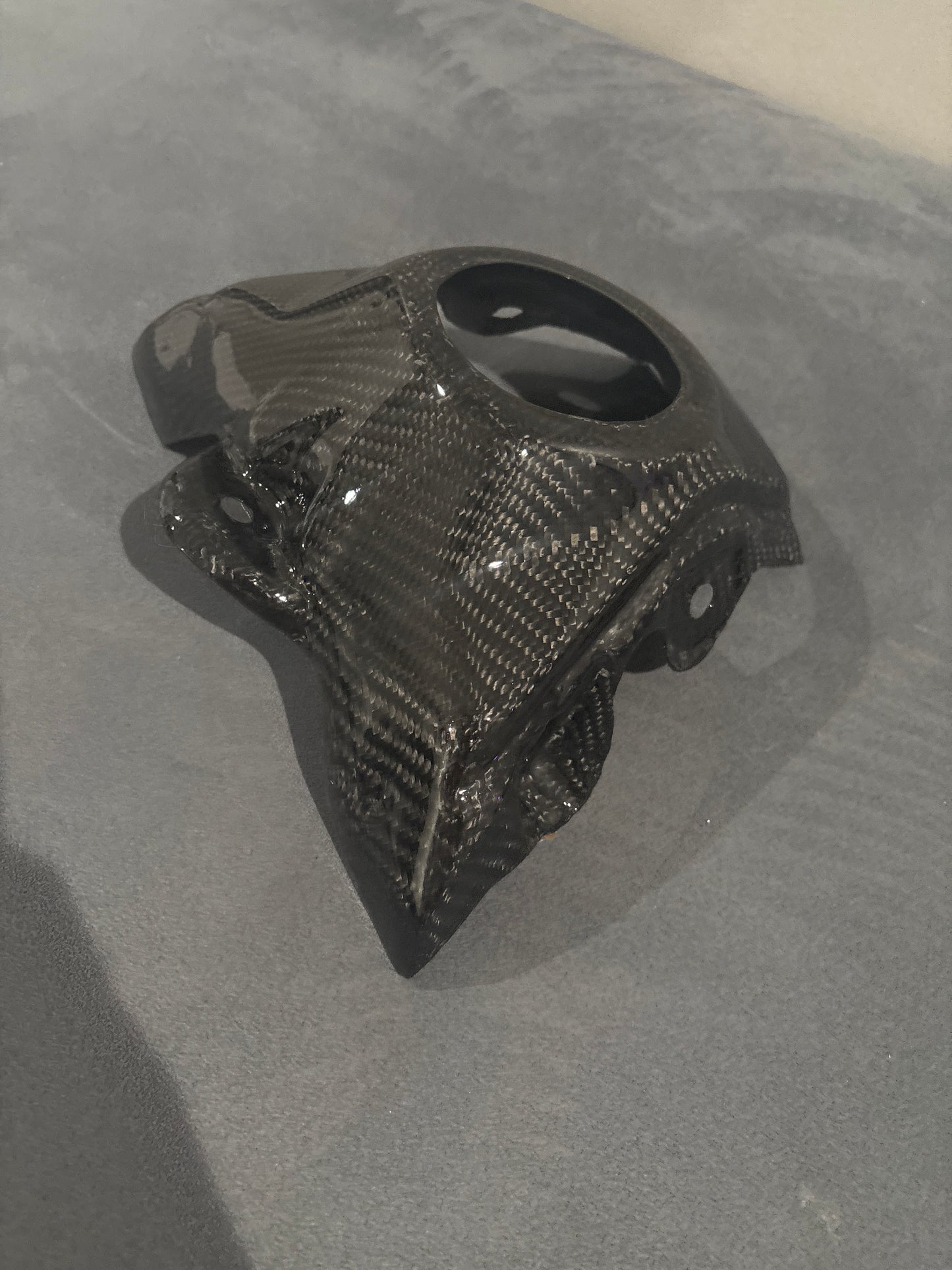 Carbon fiber tank cover