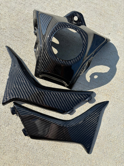 Carbon fiber tank cover
