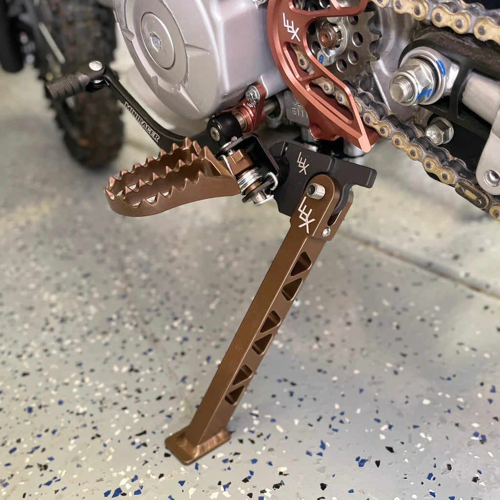 LUX BILLET UNIVERSAL KICKSTAND BRACKET CRF 110