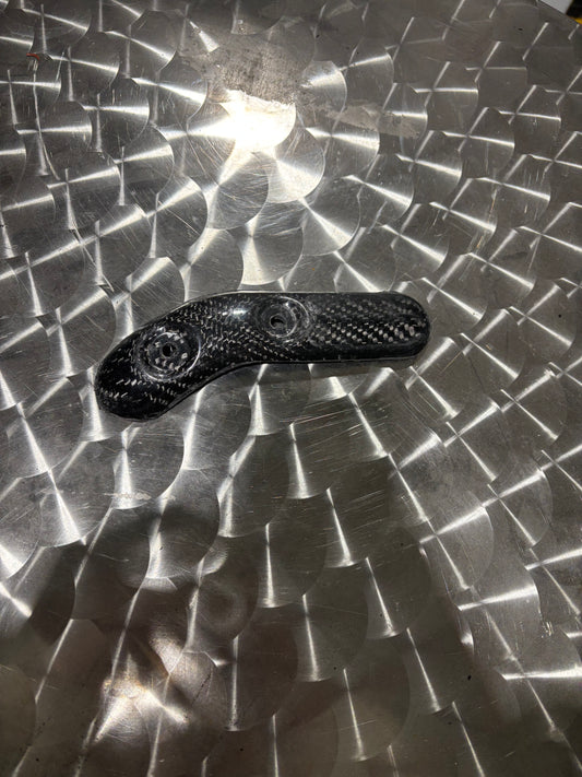 YZ 250F carbon fiber heat shields