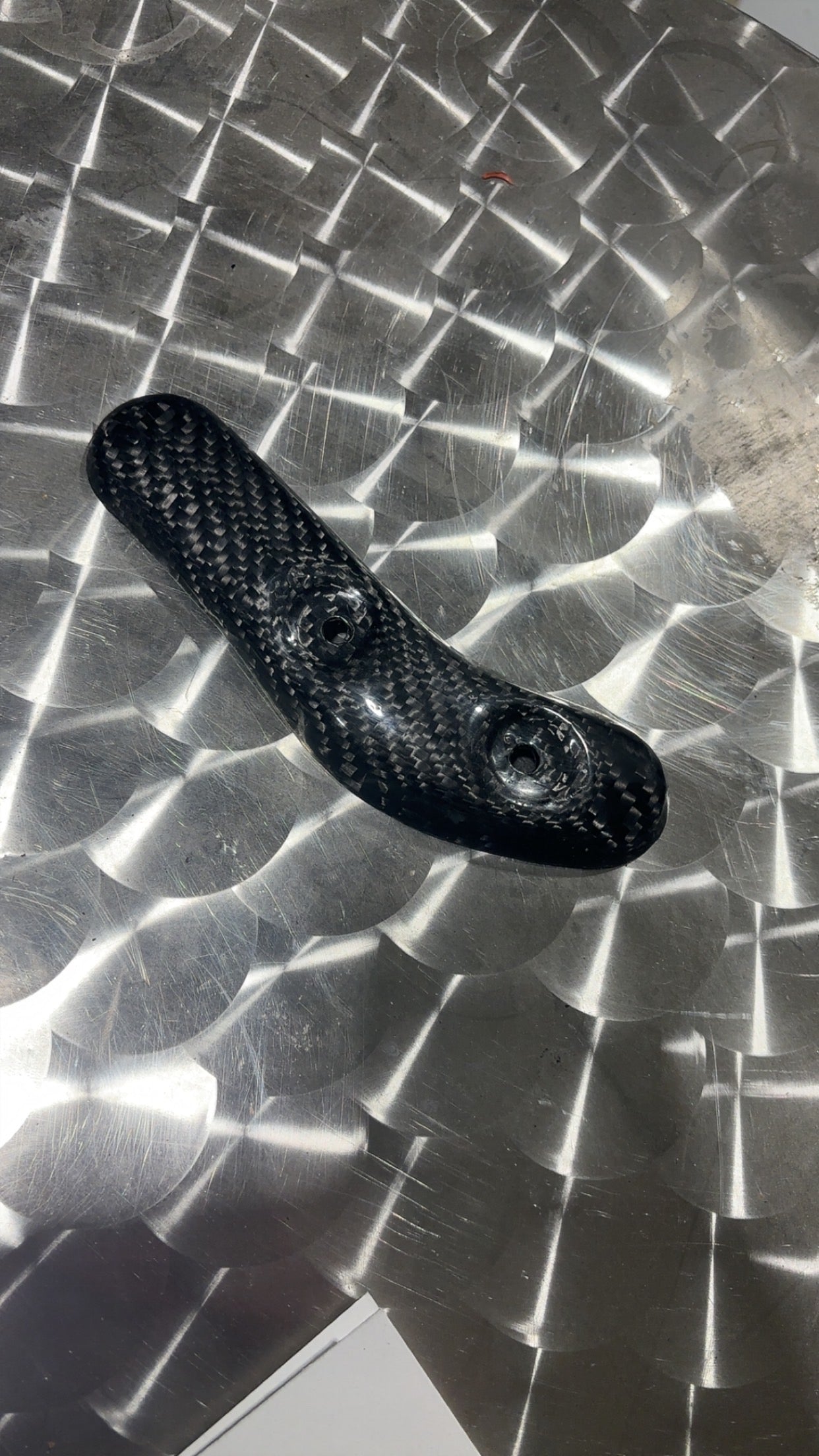 YZ 250F carbon fiber heat shields
