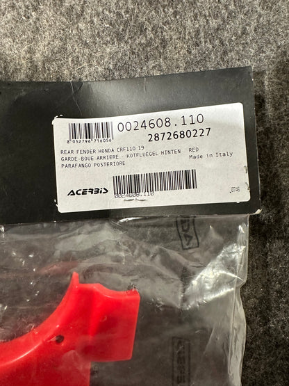 CRF 110 rear fender