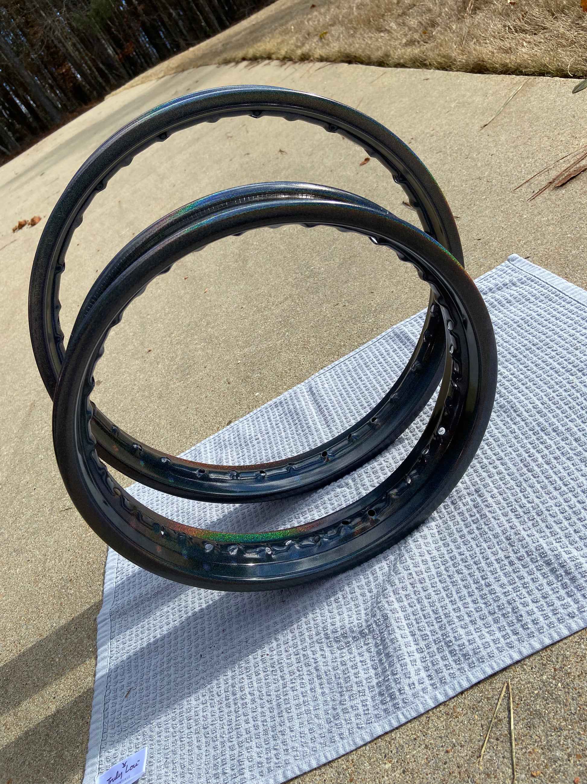 KlX 110 rims oem powder coated – Sick Mini's